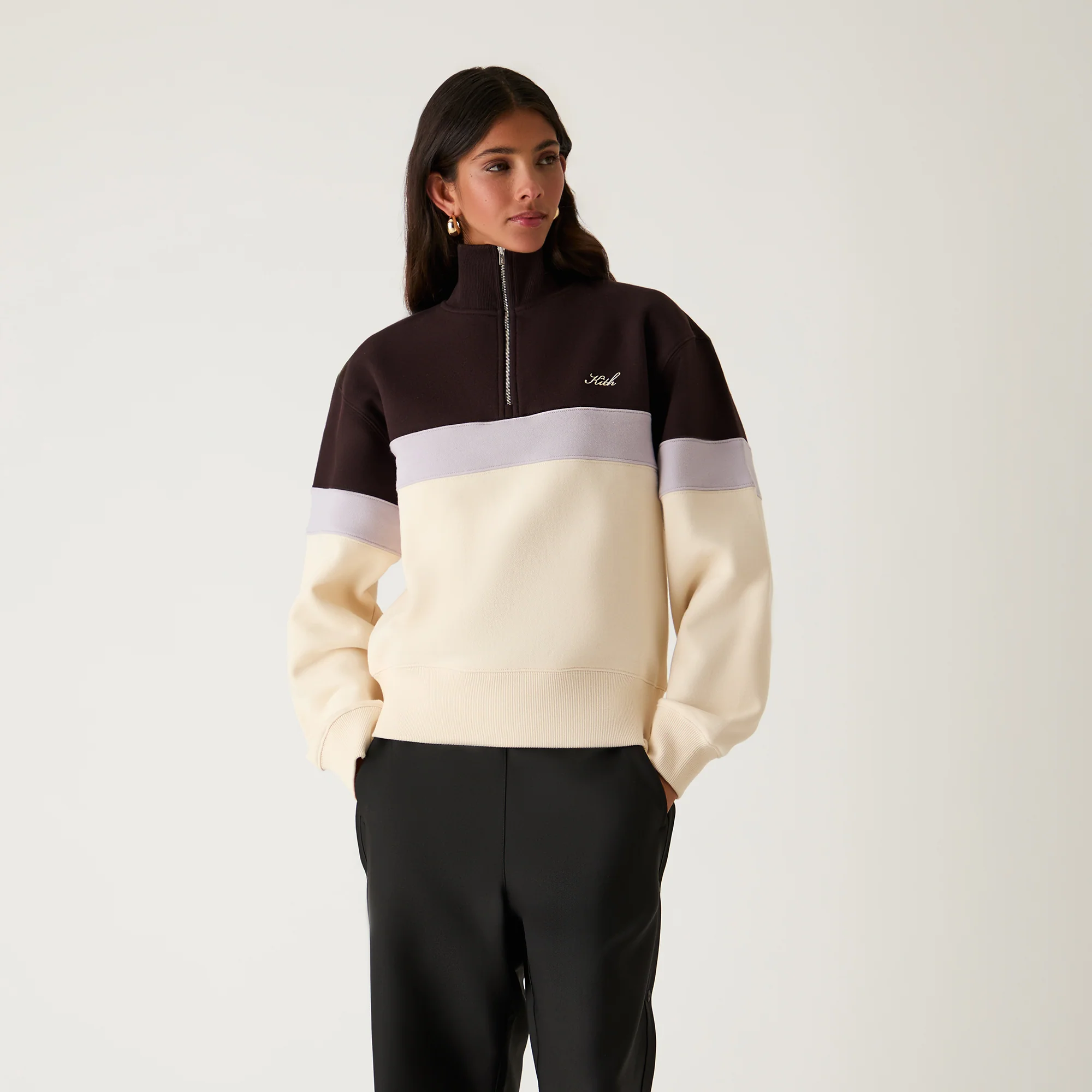 Kith Women Hunter Panelled Quarter Zip