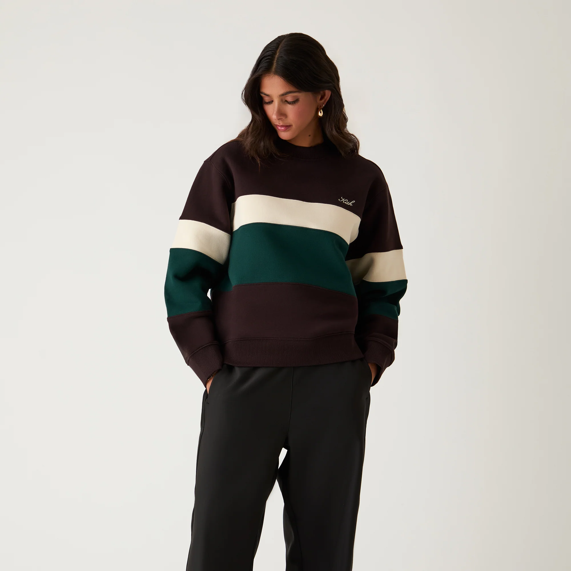 Kith Women Ashwin Panelled Crewneck