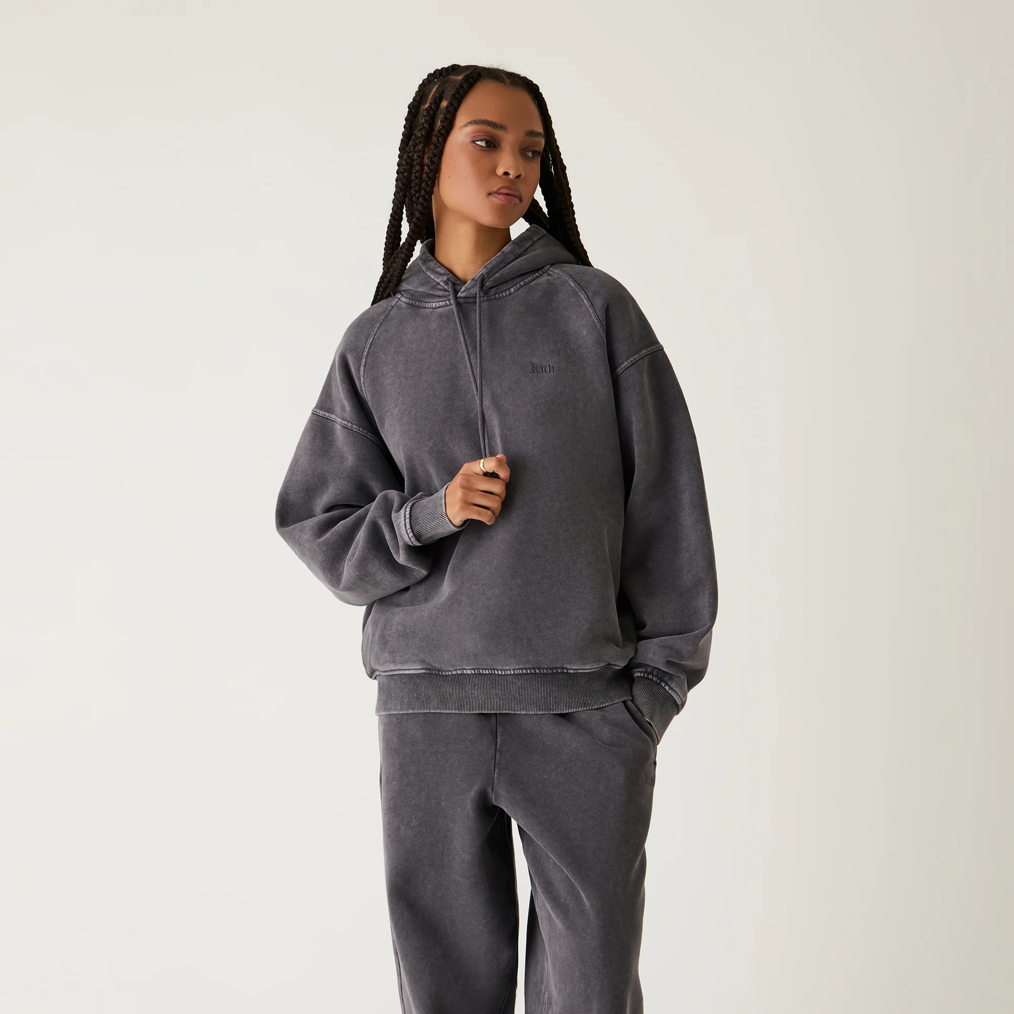 Kith Women Maverick Sueded Hoodie