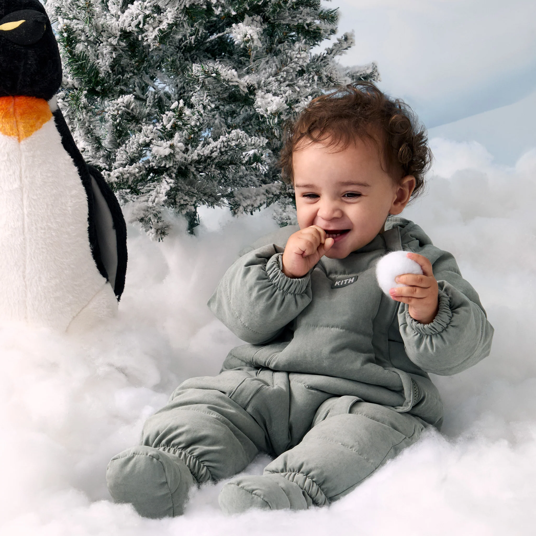 Kith Baby Soft Quilted Coverall
