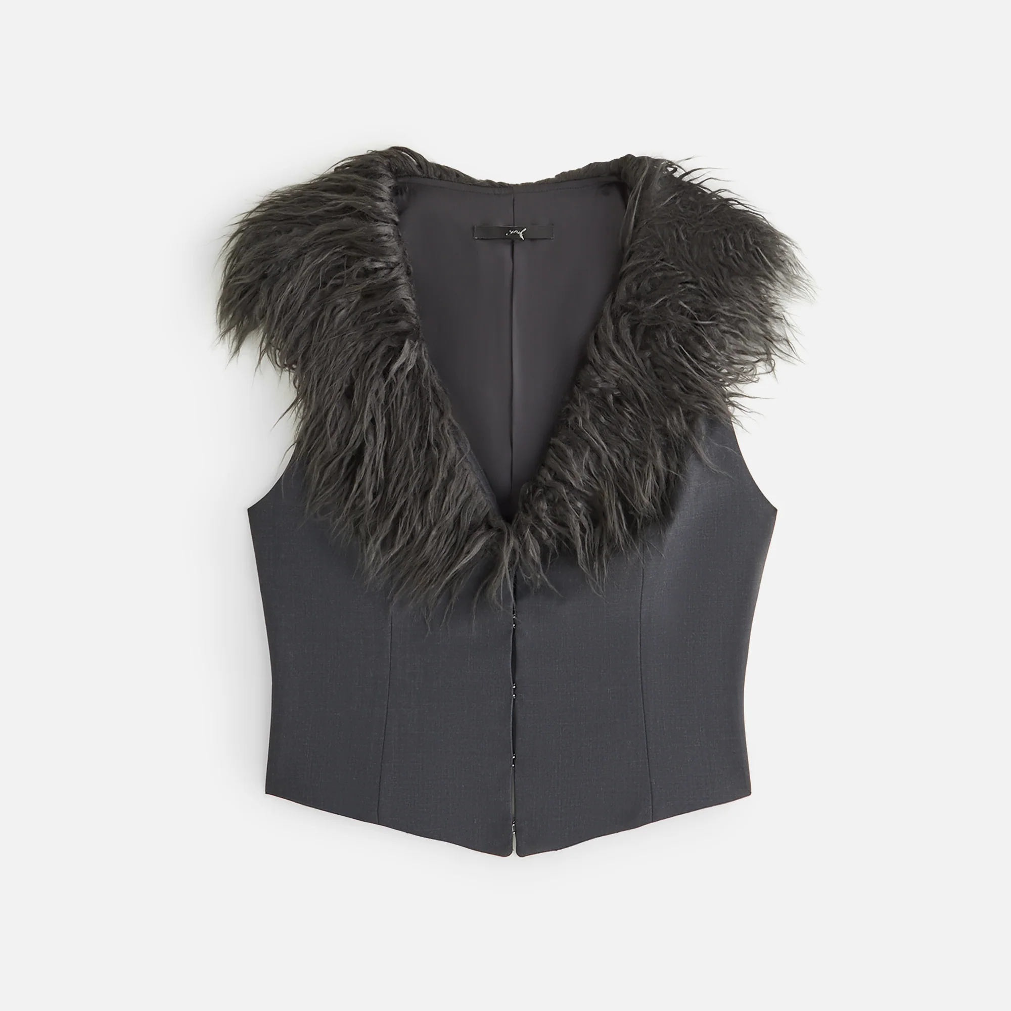 Kith Women Kyani Fur Collar Vest