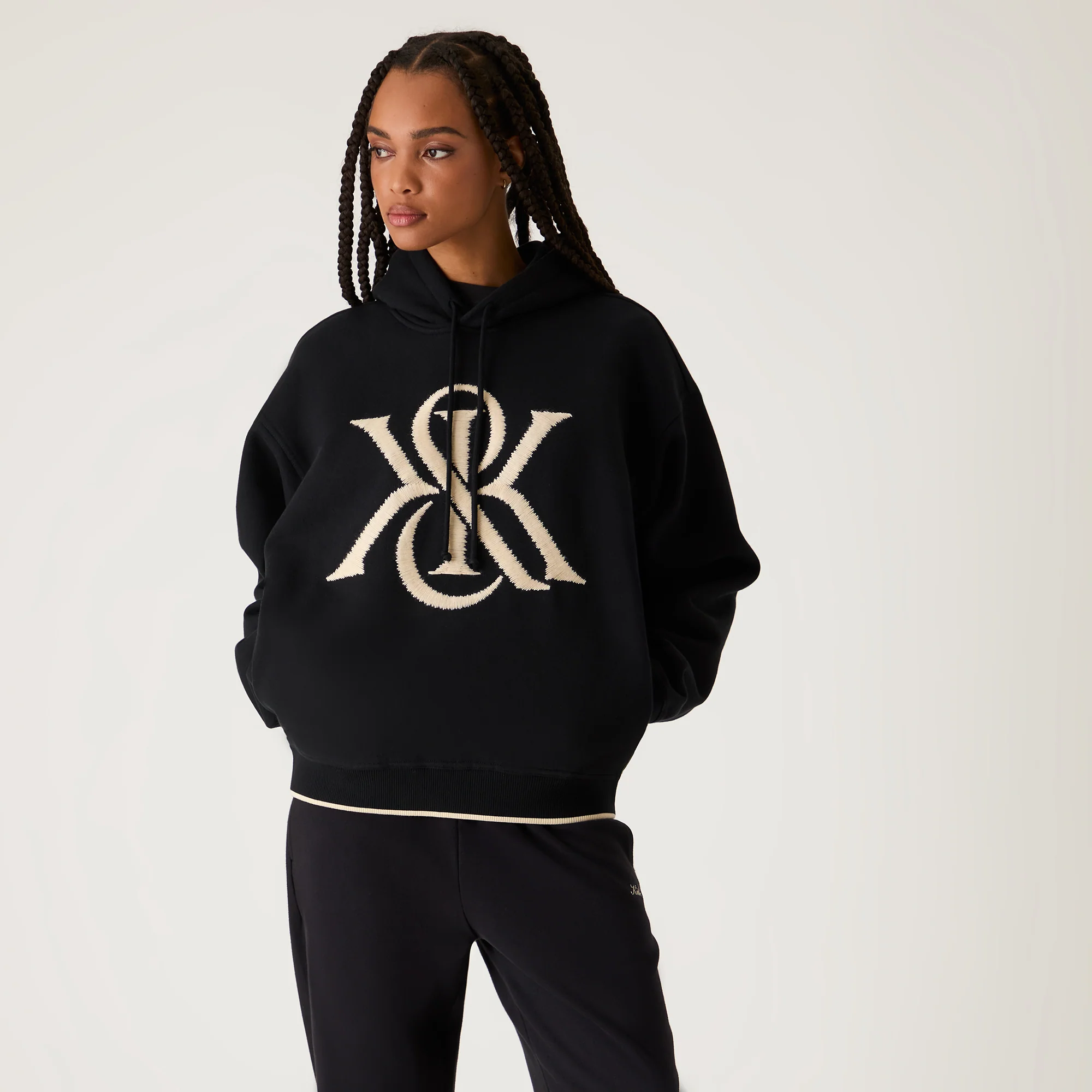 Kith Women Maverick Magnified Crest Hoodie