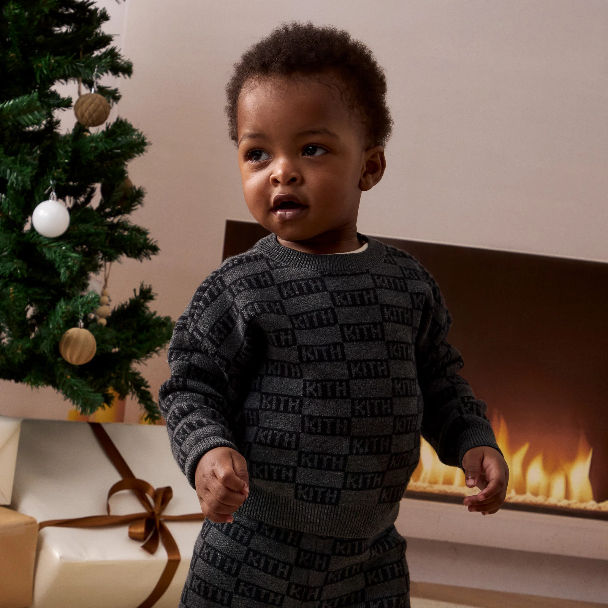 Kith Baby Monogram Crewneck
