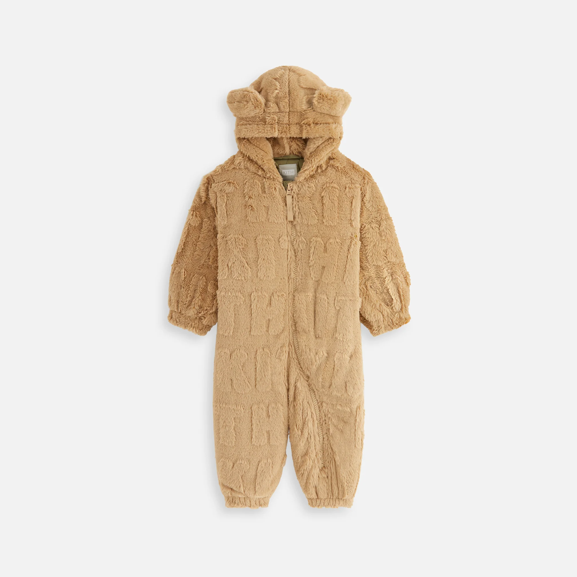 Kith Baby Novelty Monogram Teddy Coverall