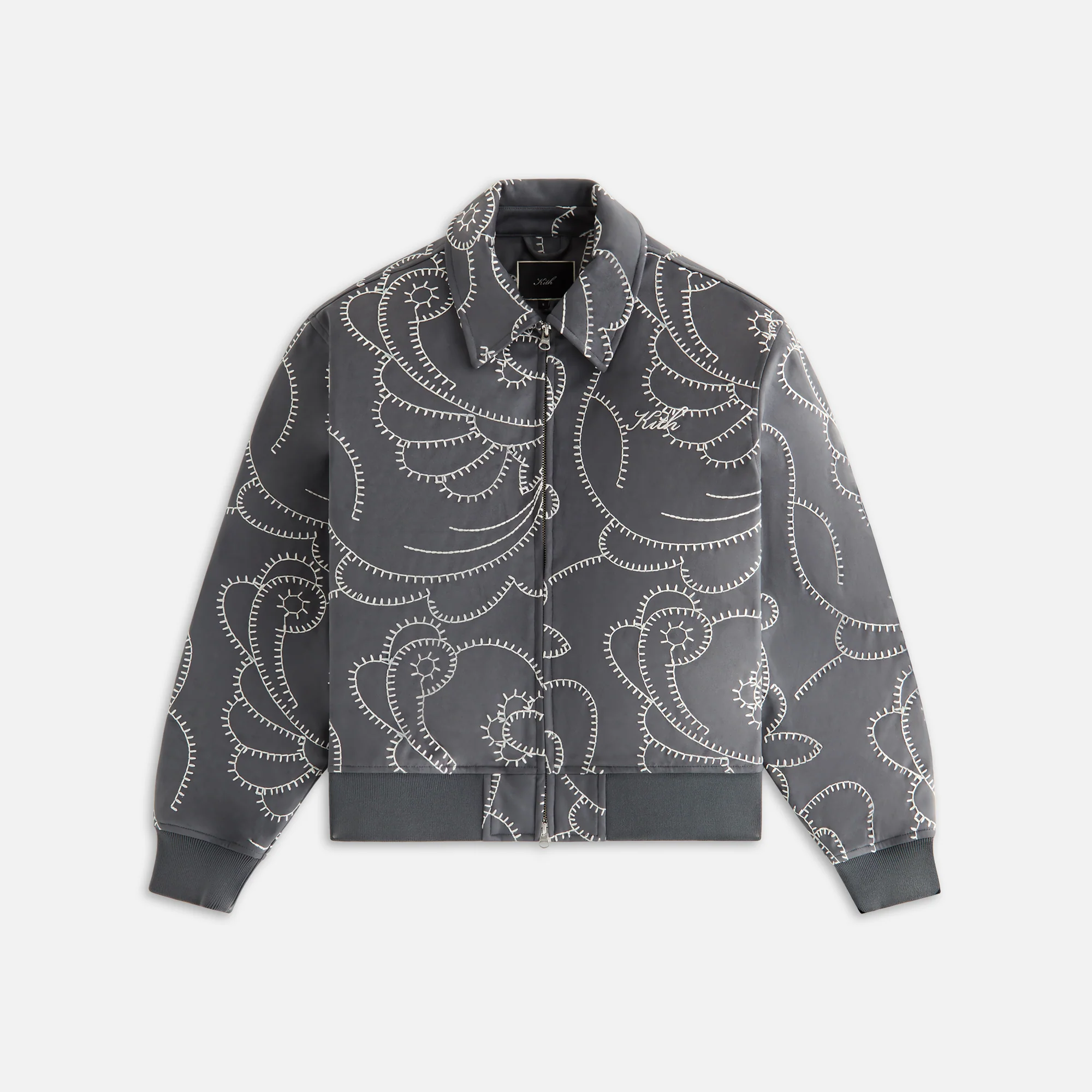 Kith Women Brisa II Blanket Stitch Bomber