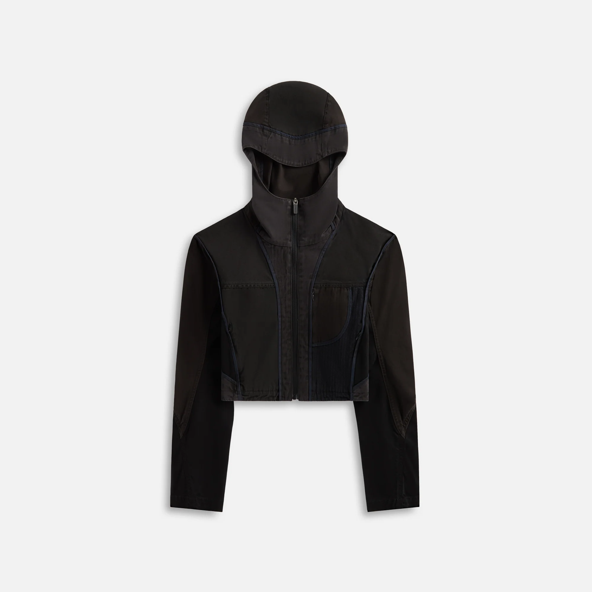 Patchwork Crop Jacket