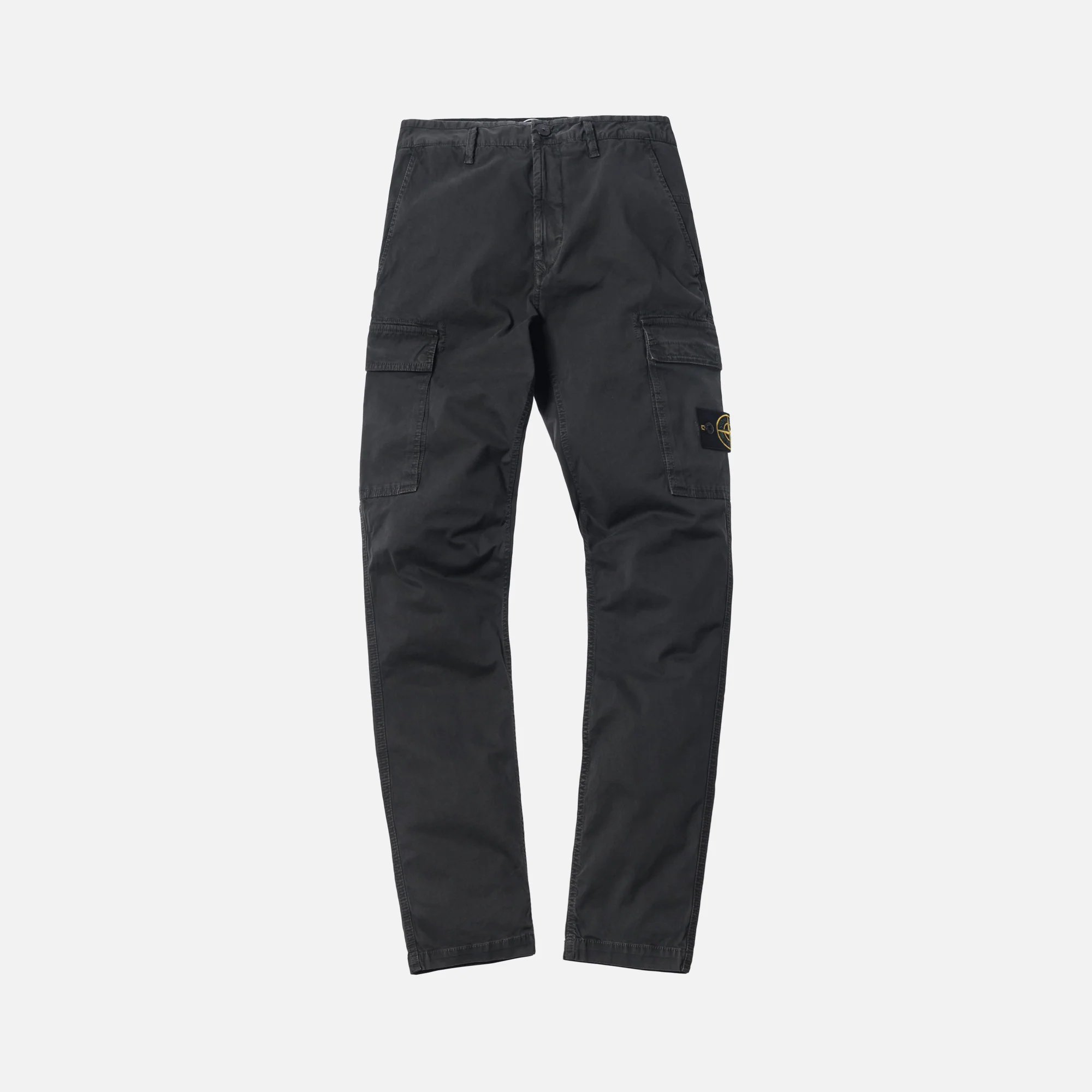 Garment Dyed Stretch Cotton Cargo Pant