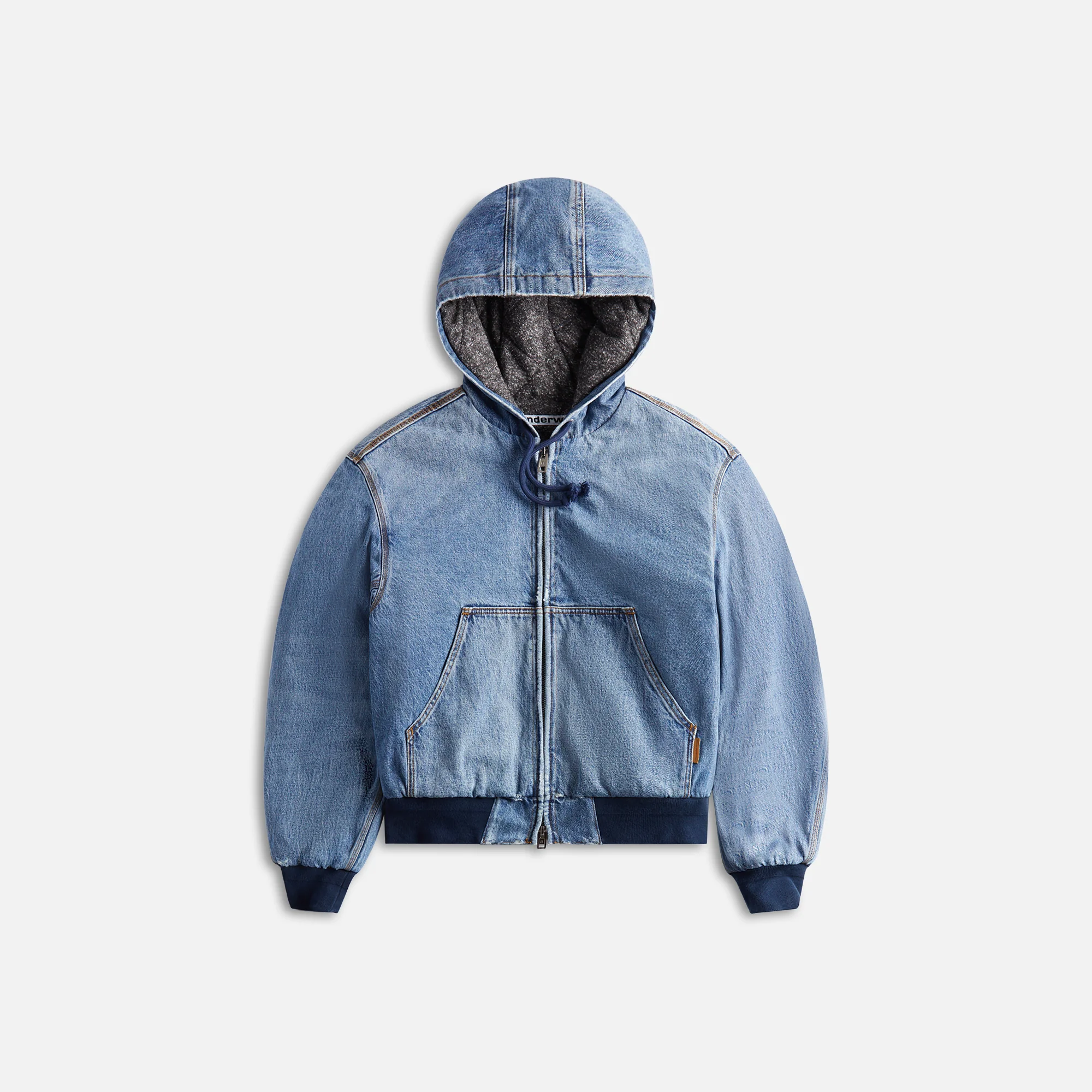 Unisex Rounded Workwear Zip front Jacket