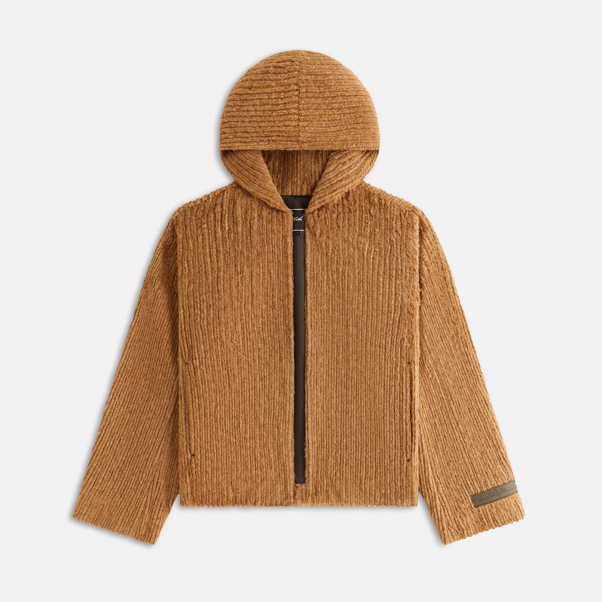 Kith Women Harlyn Hooded Fur Jacket