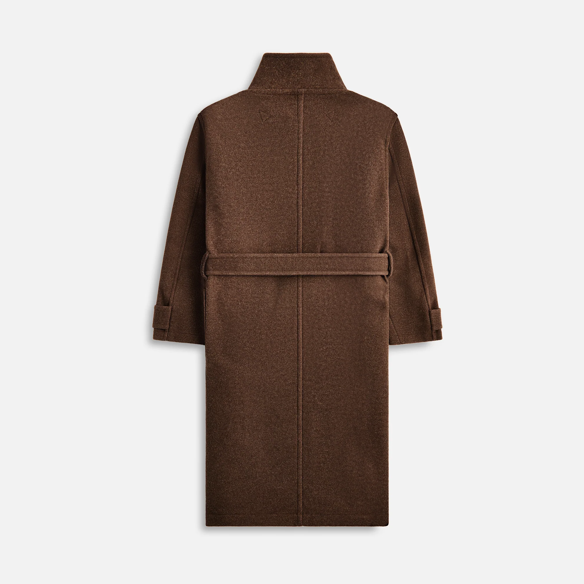 Wrap Coat With Contrast Stitch
