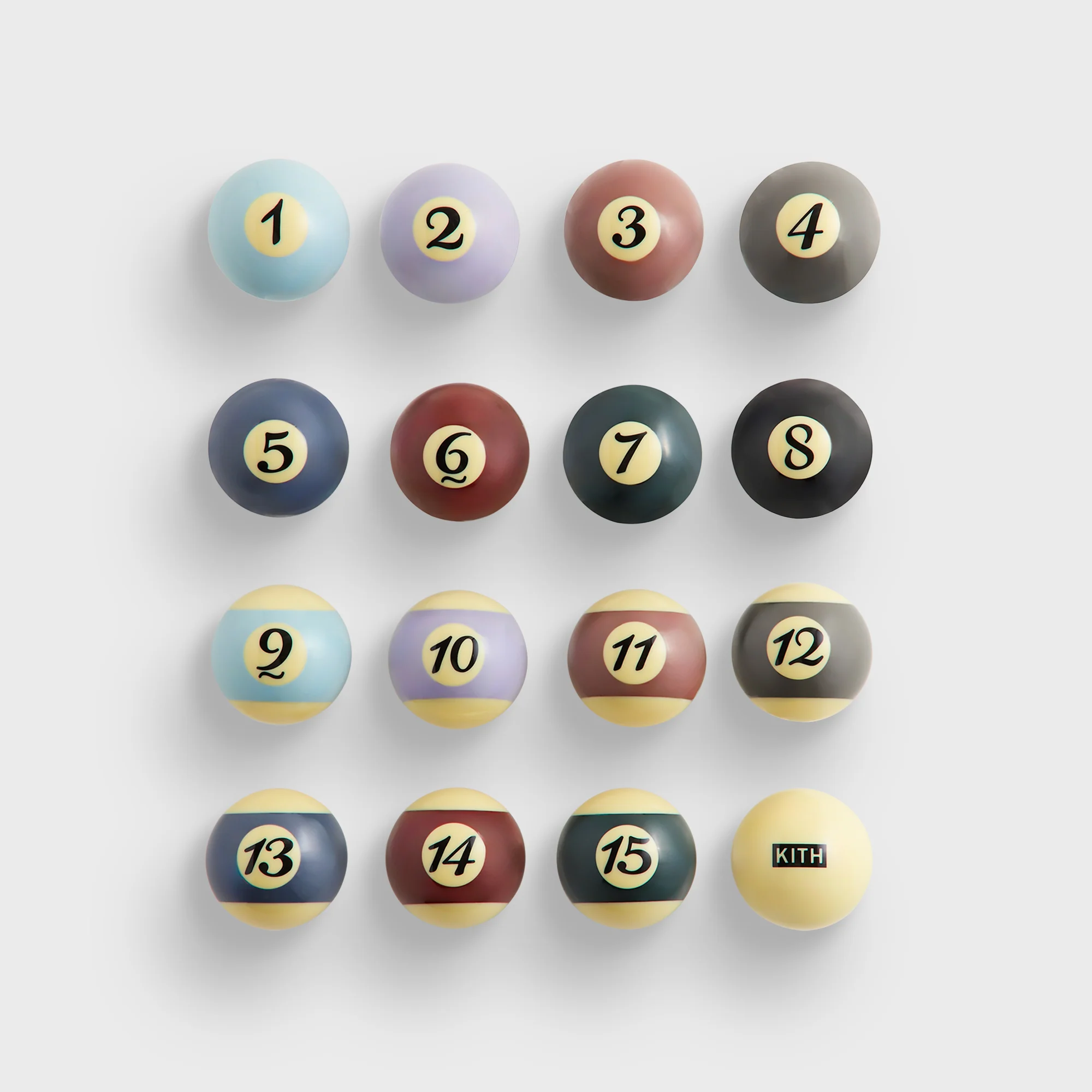 Kith Palette Billiards Ball Set