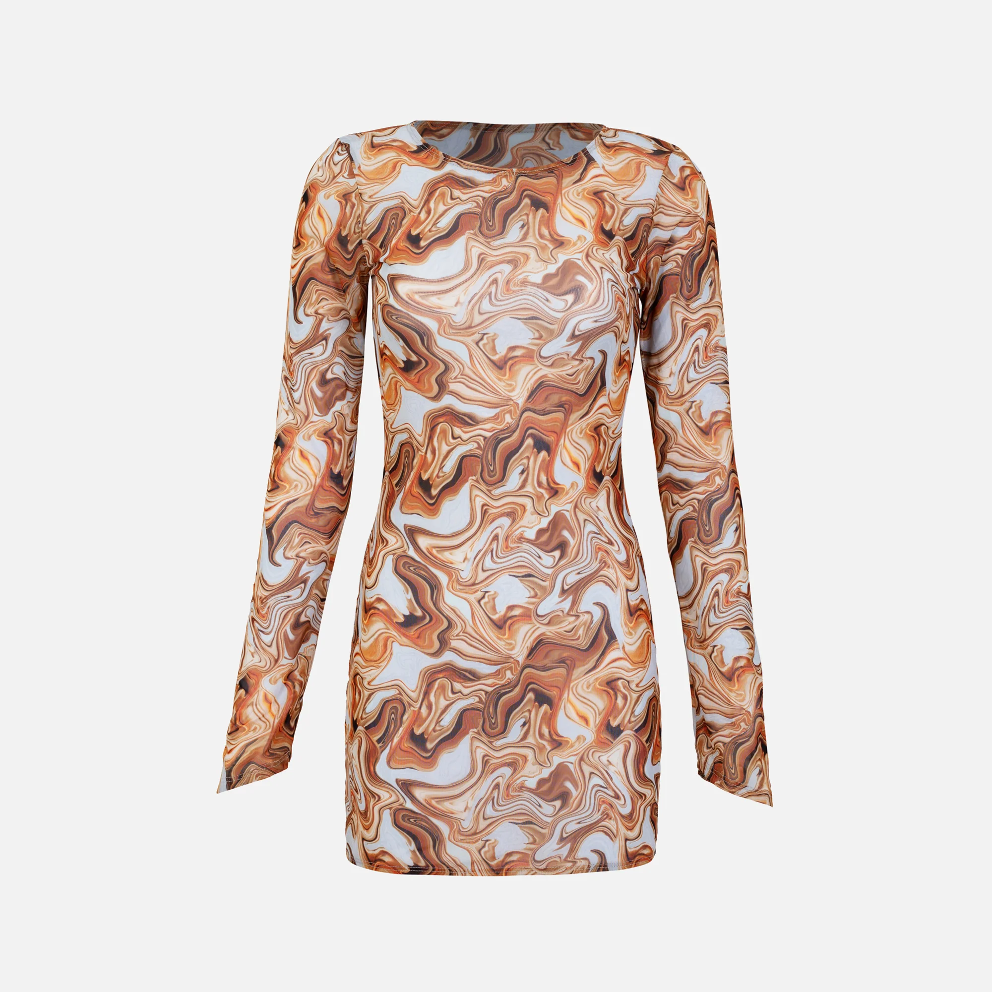 Long Sleeve Mini Dress