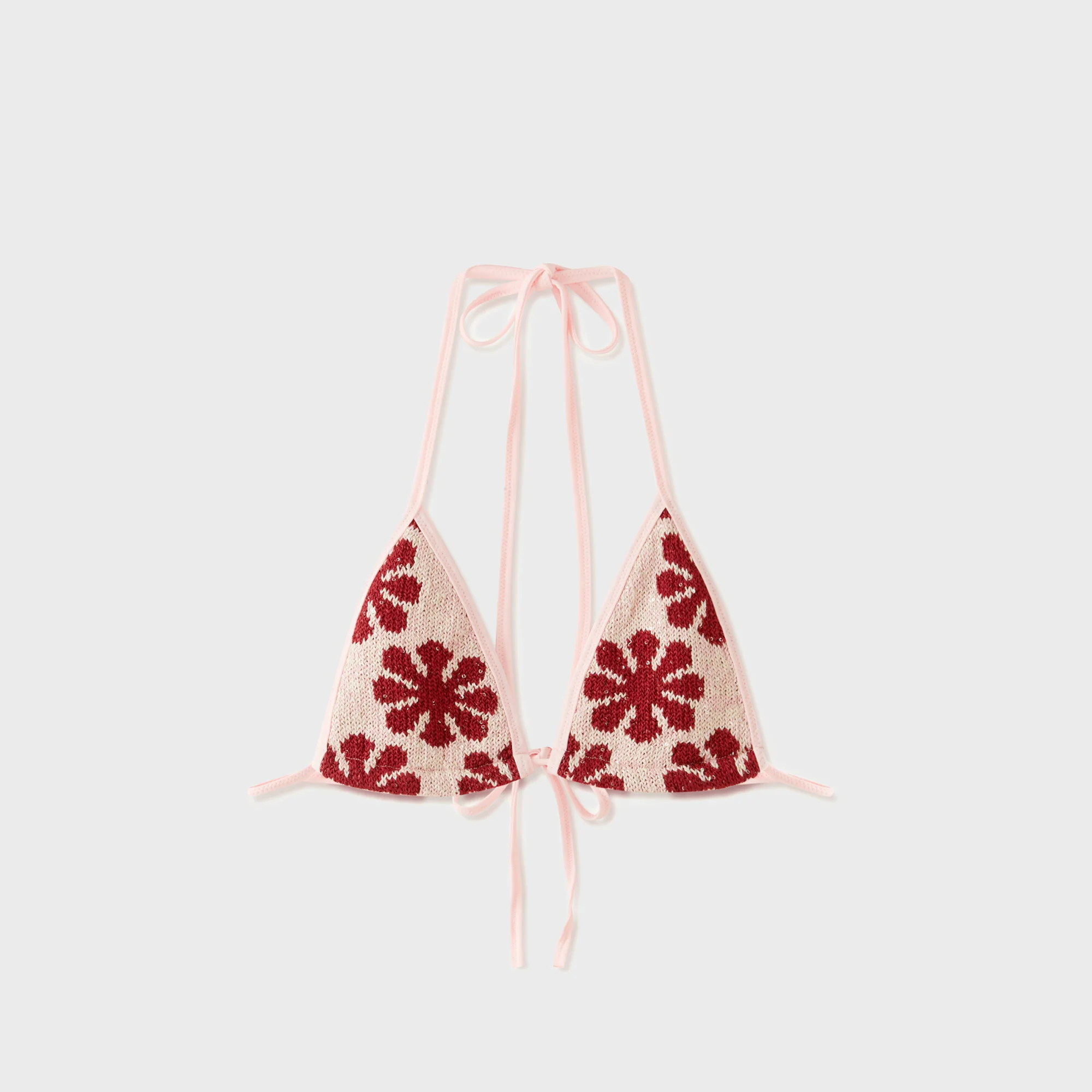 Lio Jacquard Bikini Top