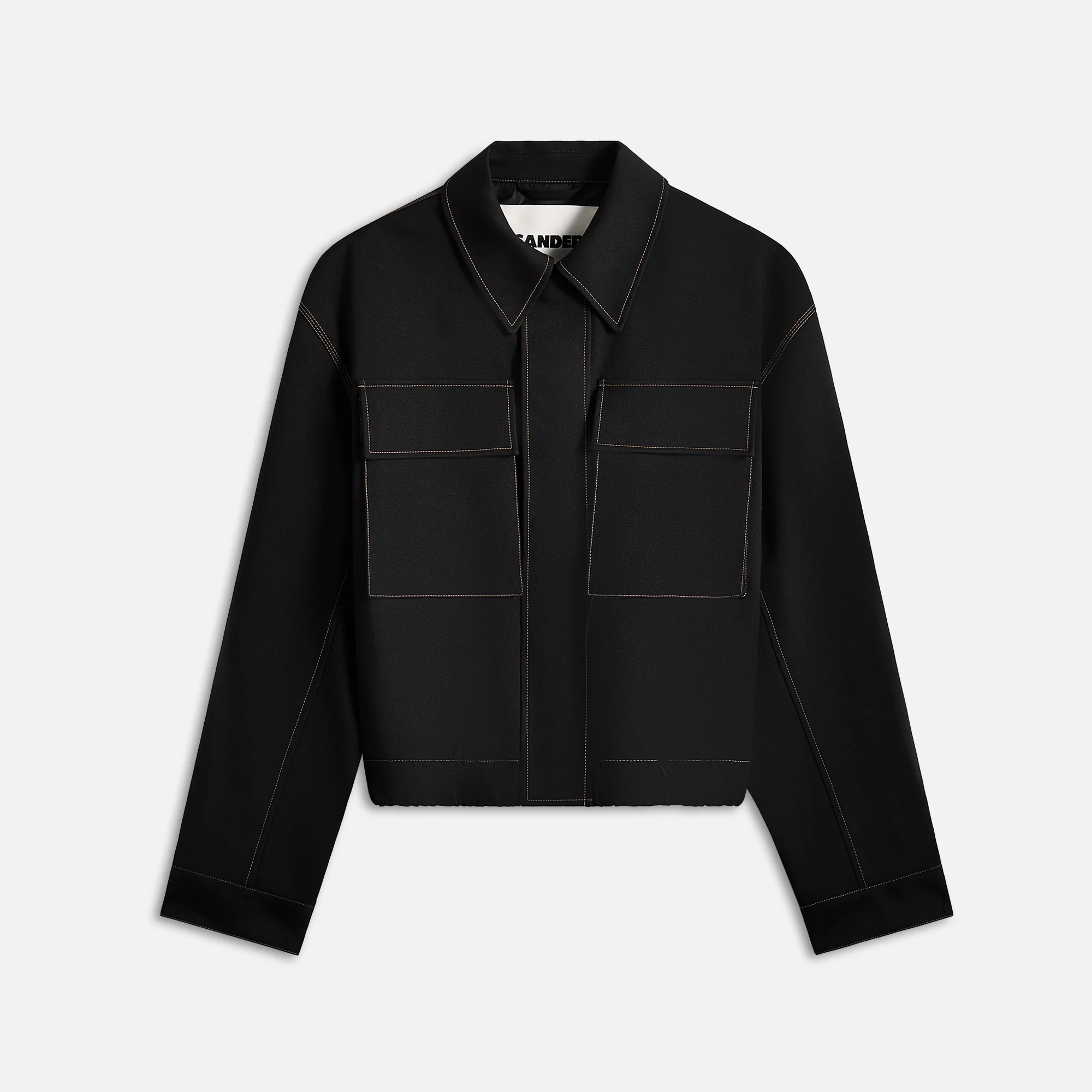 Recycled Polyester Gabardine Blouson