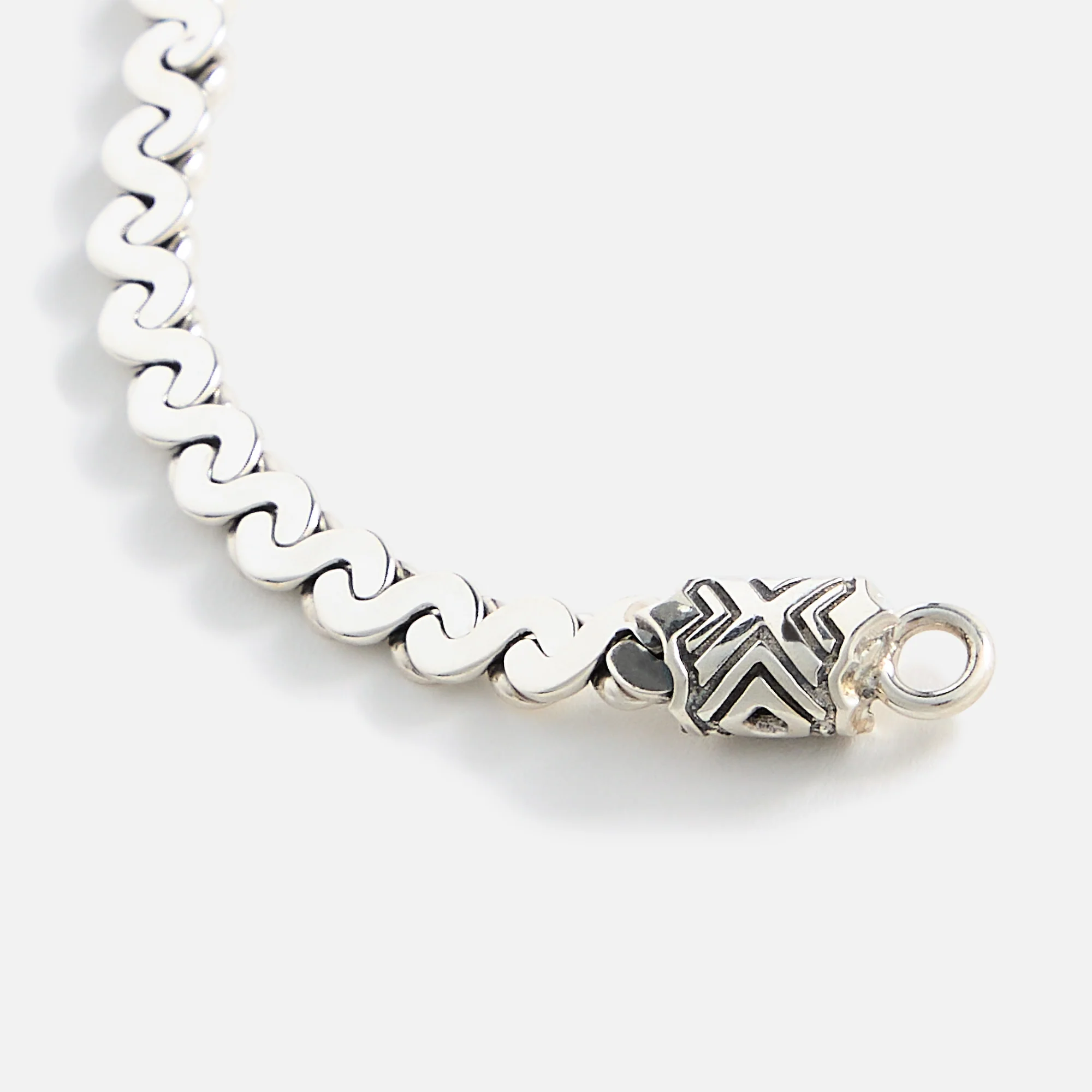 Infinity Loop S-link Chain Bracelet (Large)