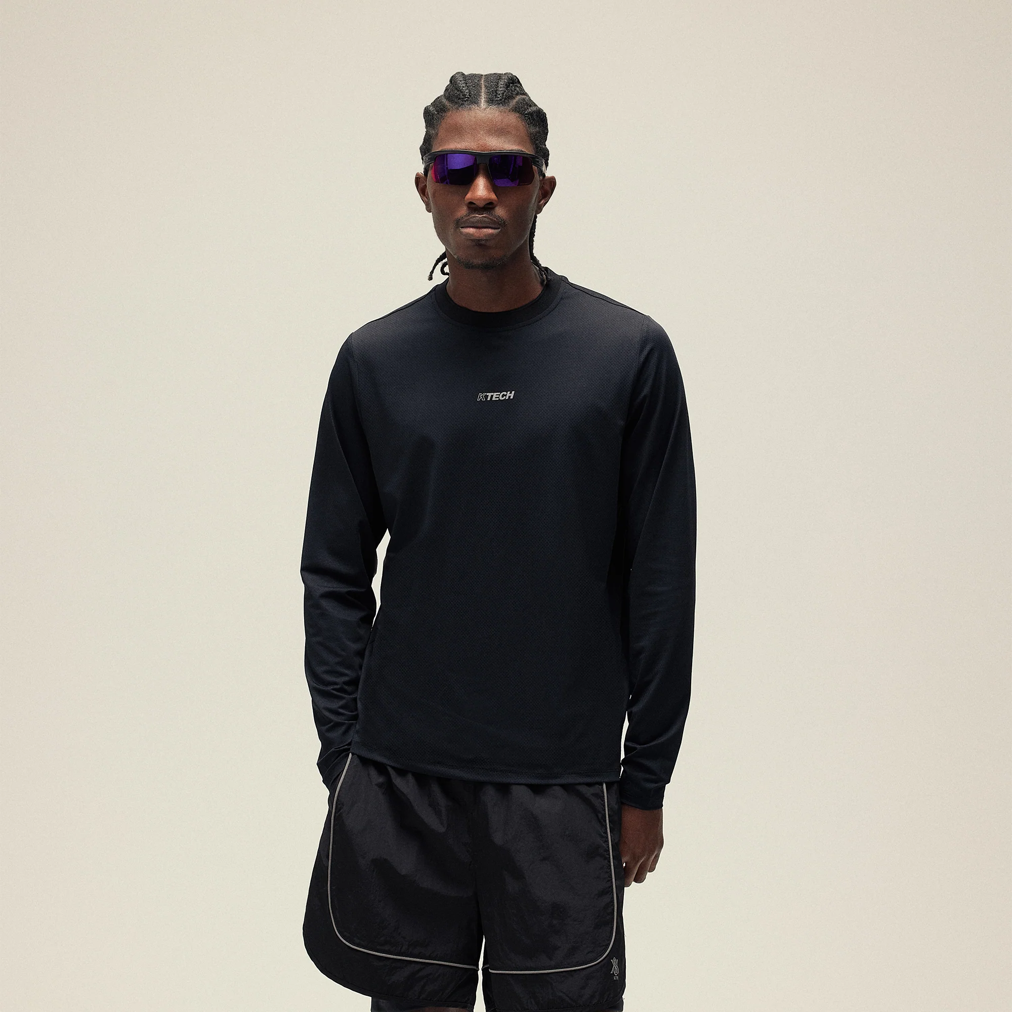 Kith Honeycomb Tech Heathrow Long Sleeve Tee