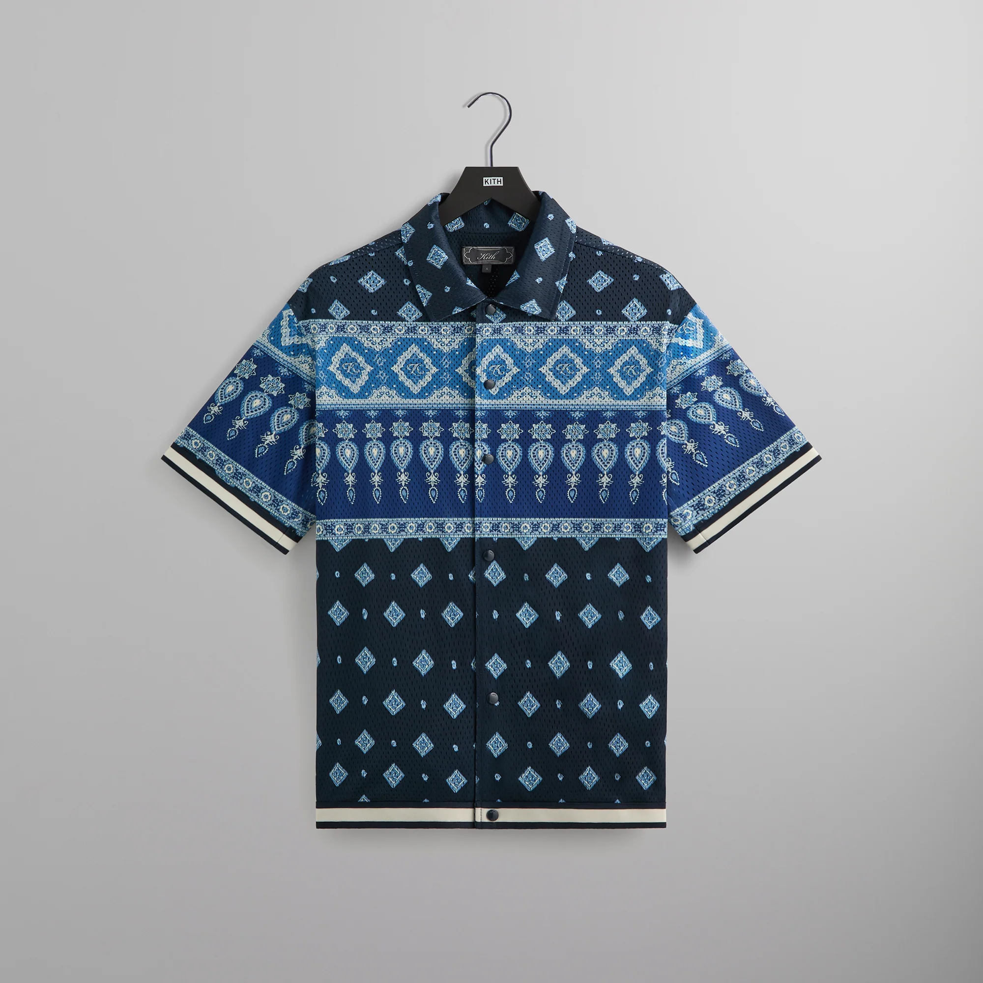 Kith Printed Mesh Woodpoint Shirt