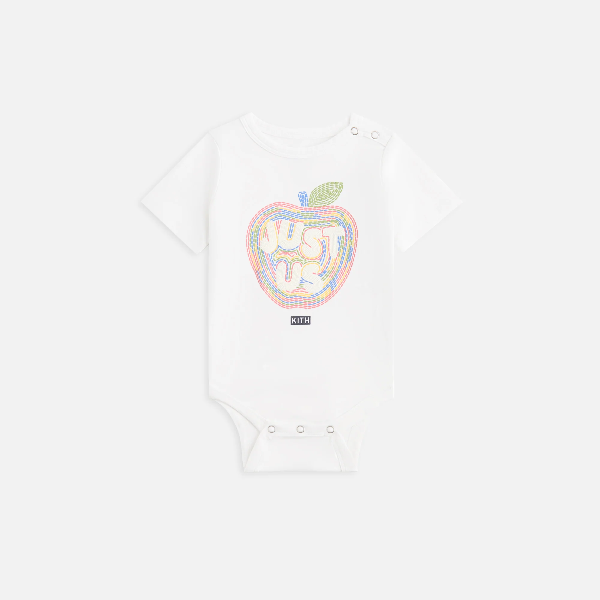 Kith Baby Just Us Apple Graphic Bodysuit