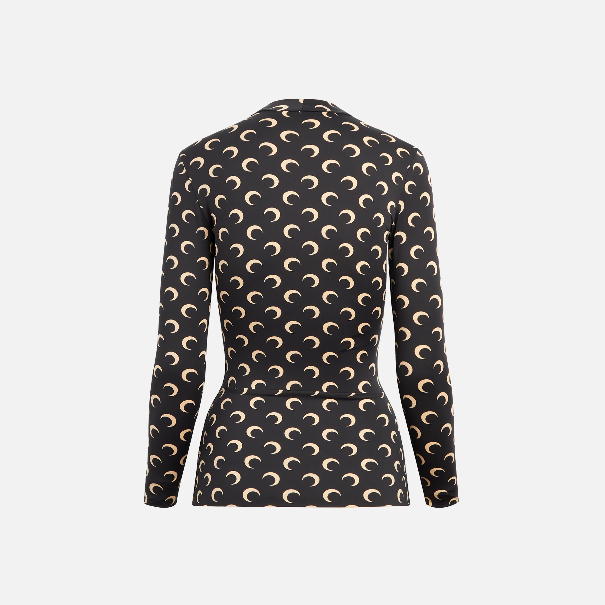 Recycled Moon Jersey Highneck Top