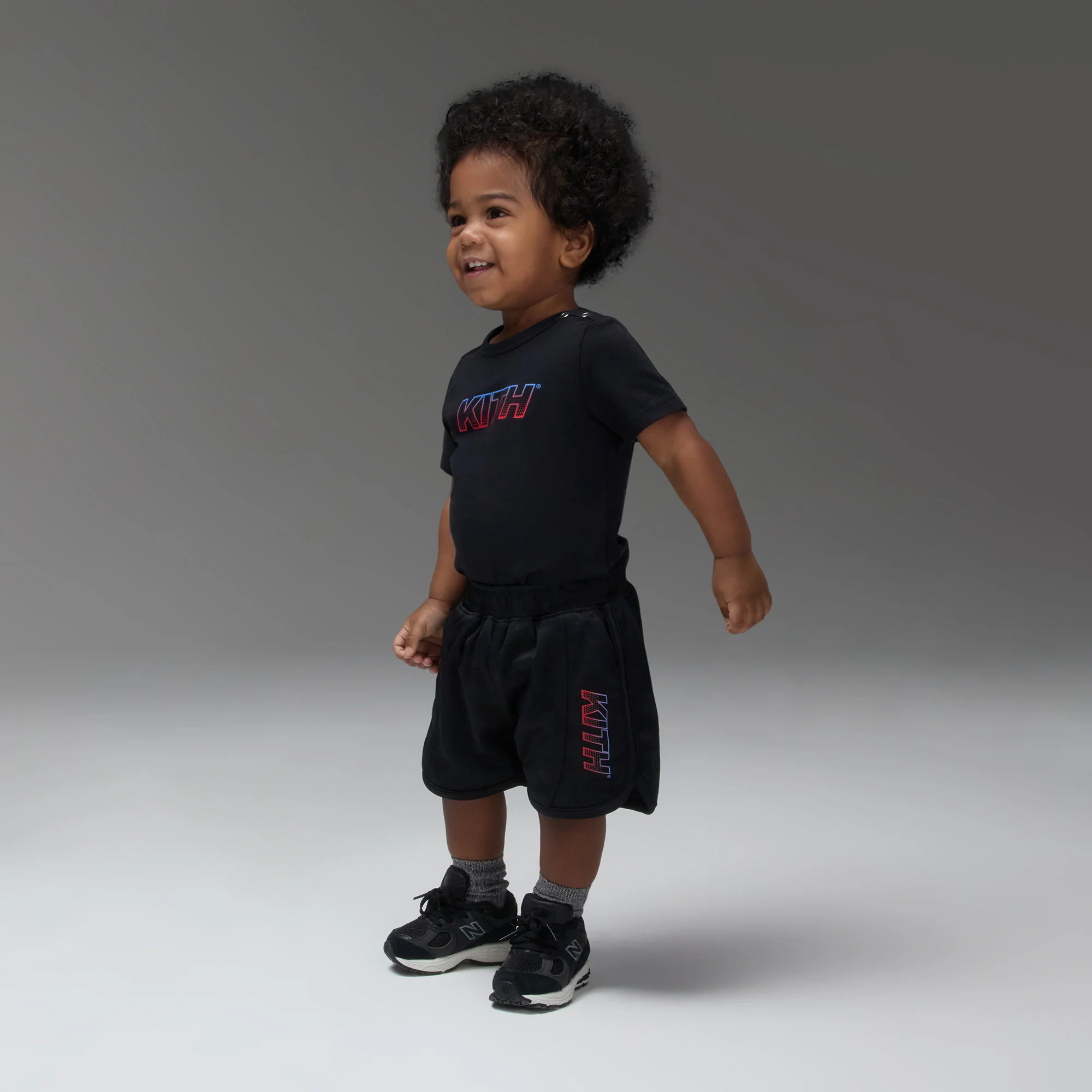 Kith Baby Checkerboard Soccer Jordan Short