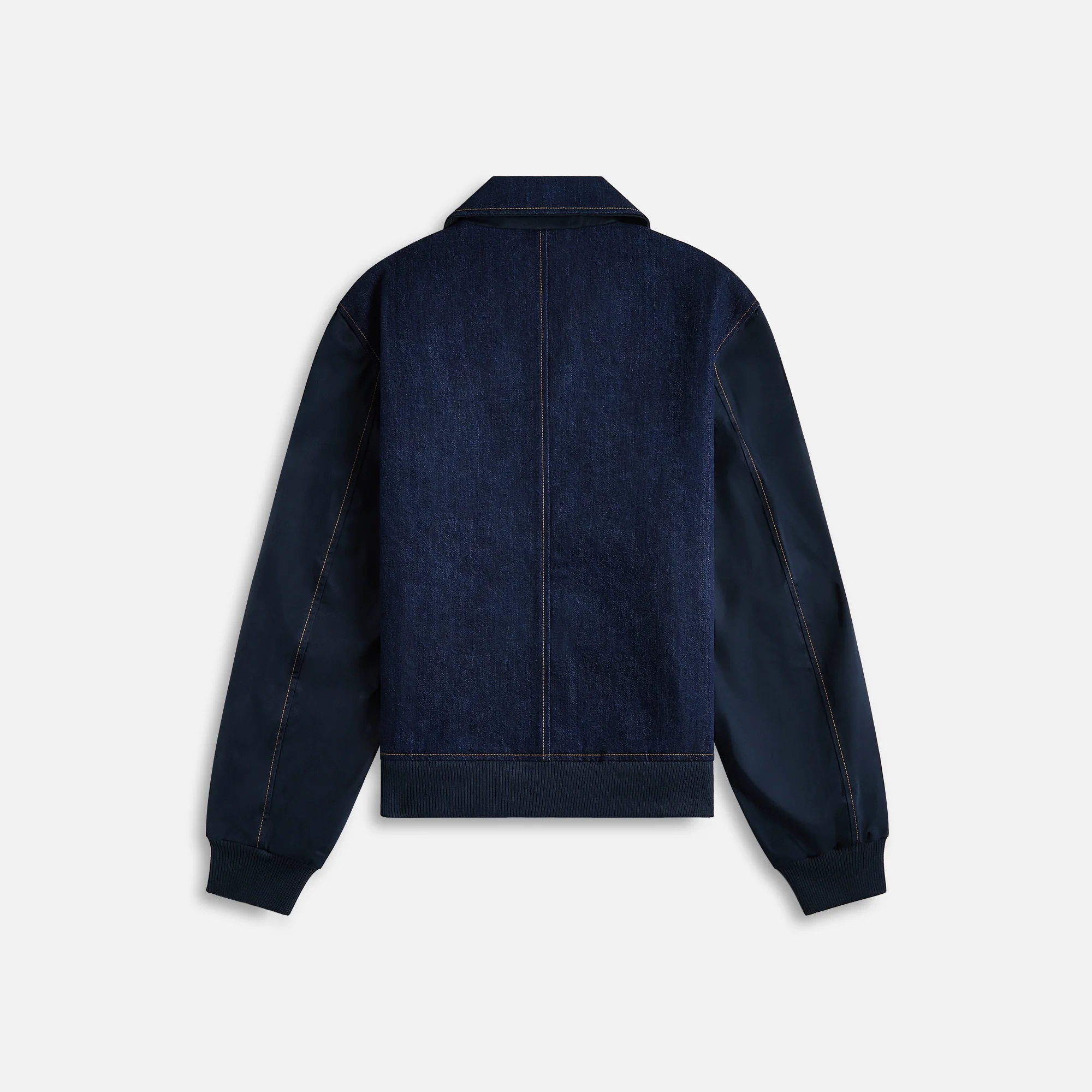 Echo Denim Varsity Jacket