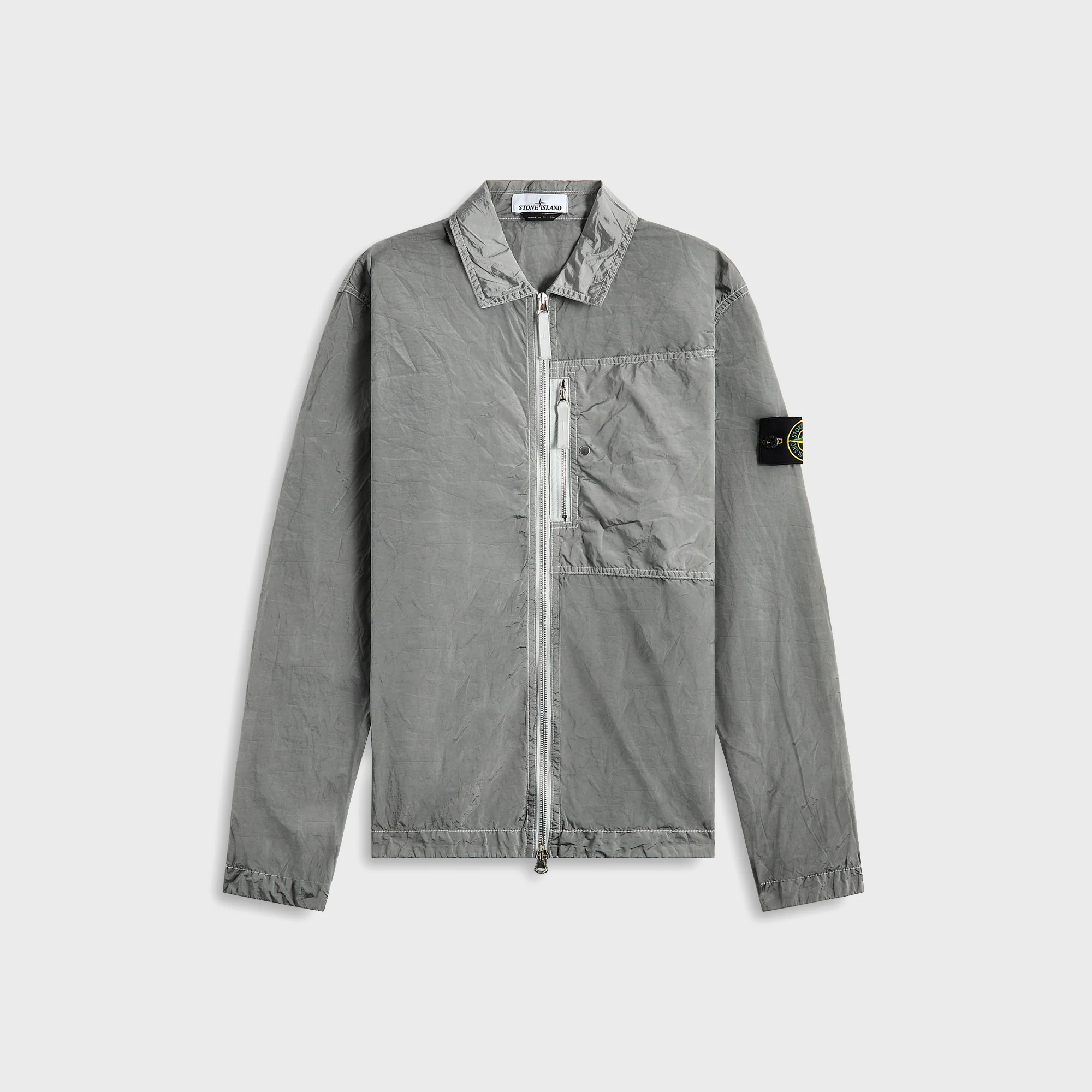 Nylon Metal Garment Dyed Shirt