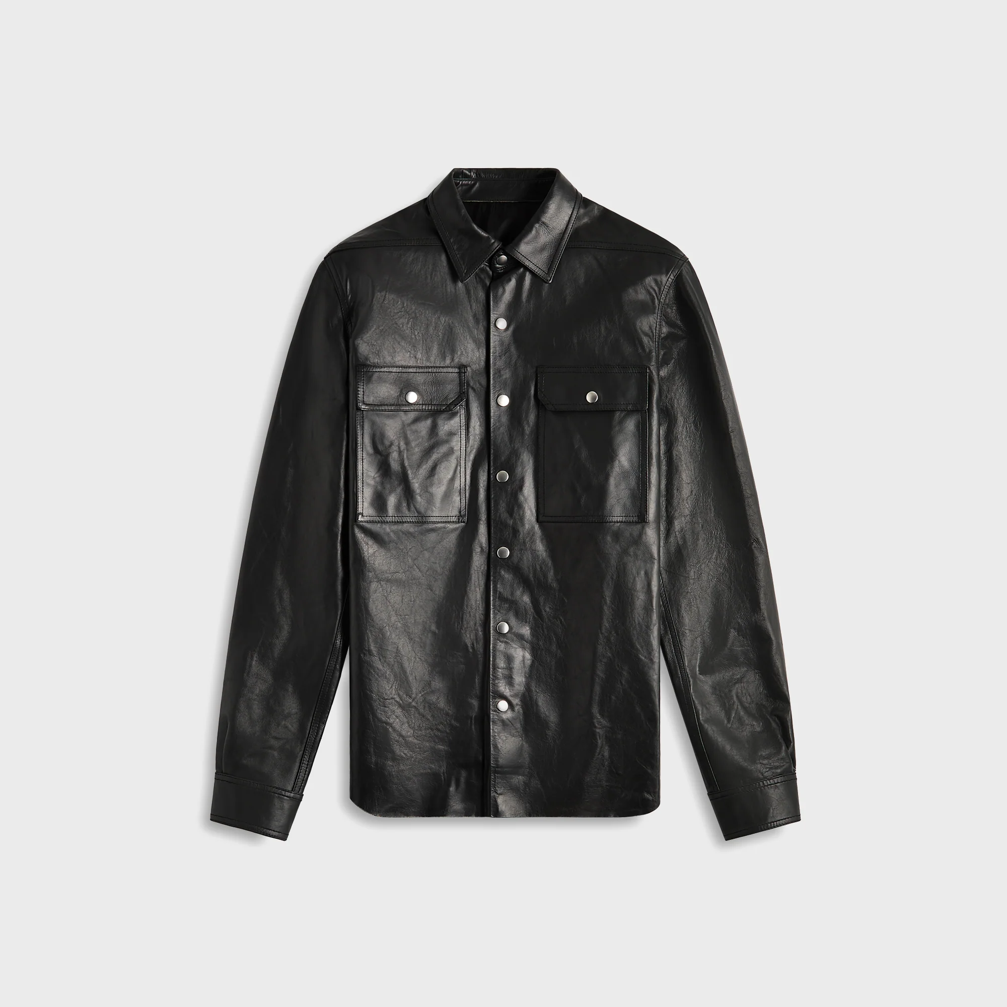 Giacca In Pelle Outershirt