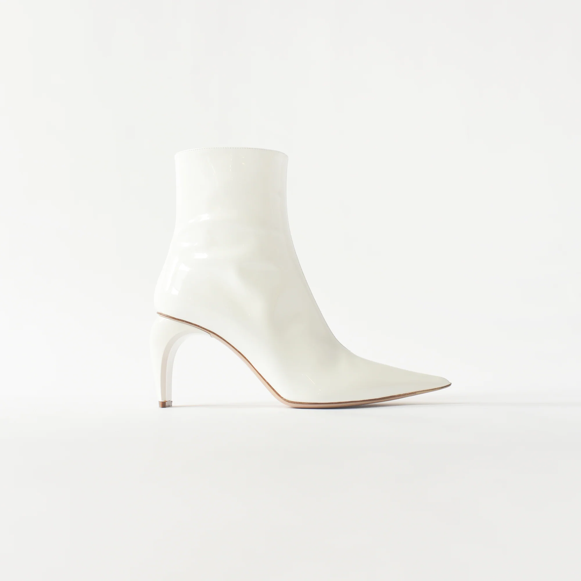 Vinyl Ankle Boot