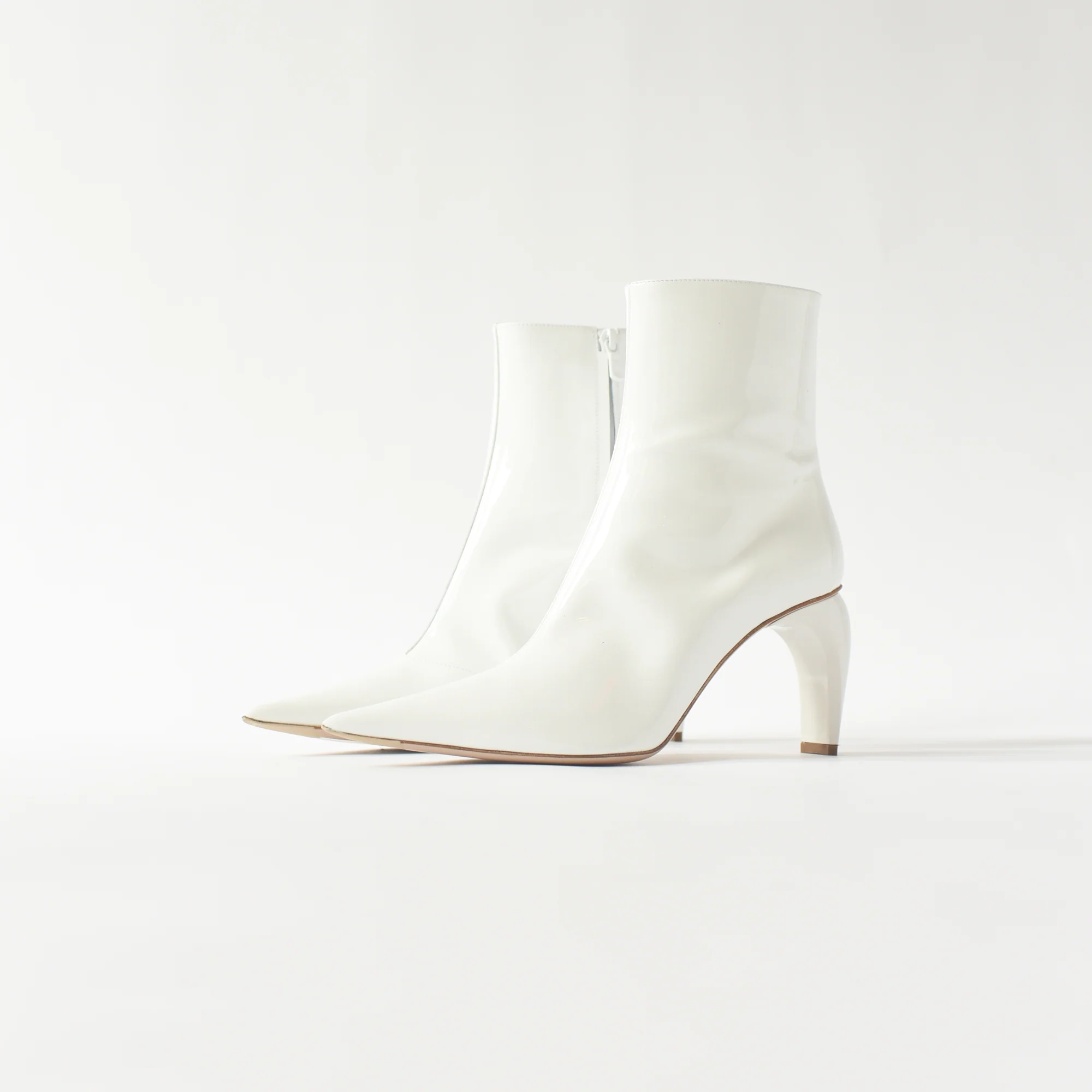 Vinyl Ankle Boot