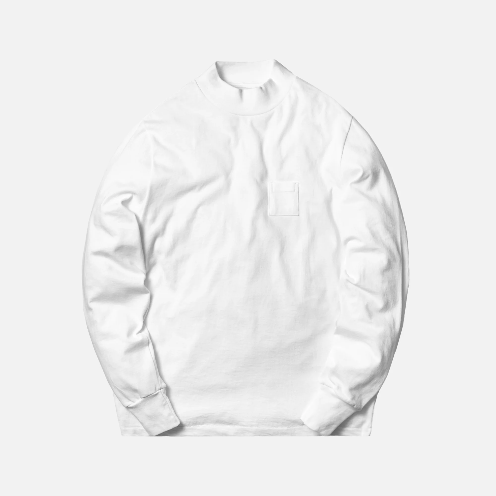 L/S Mockneck w/ Dimebag Pocket