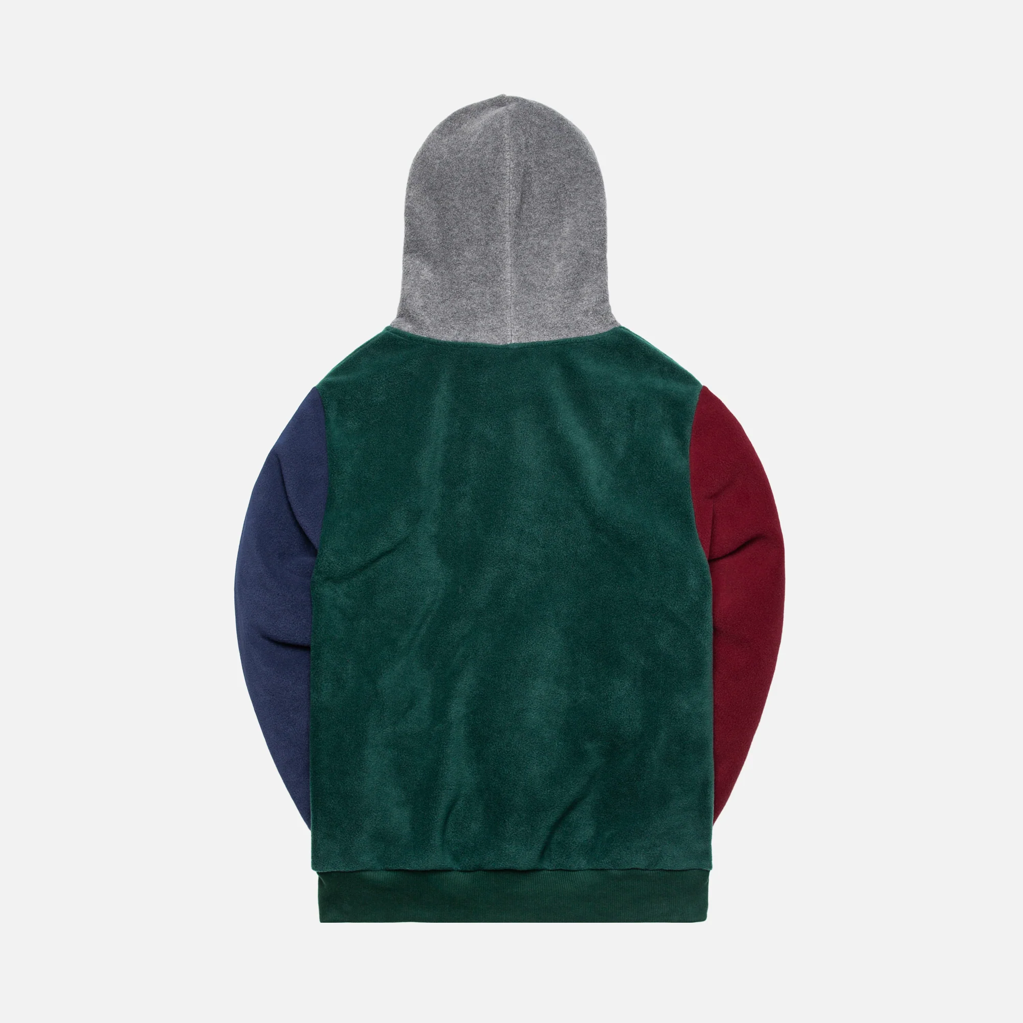 Polar Fleece Blocked Hoodie