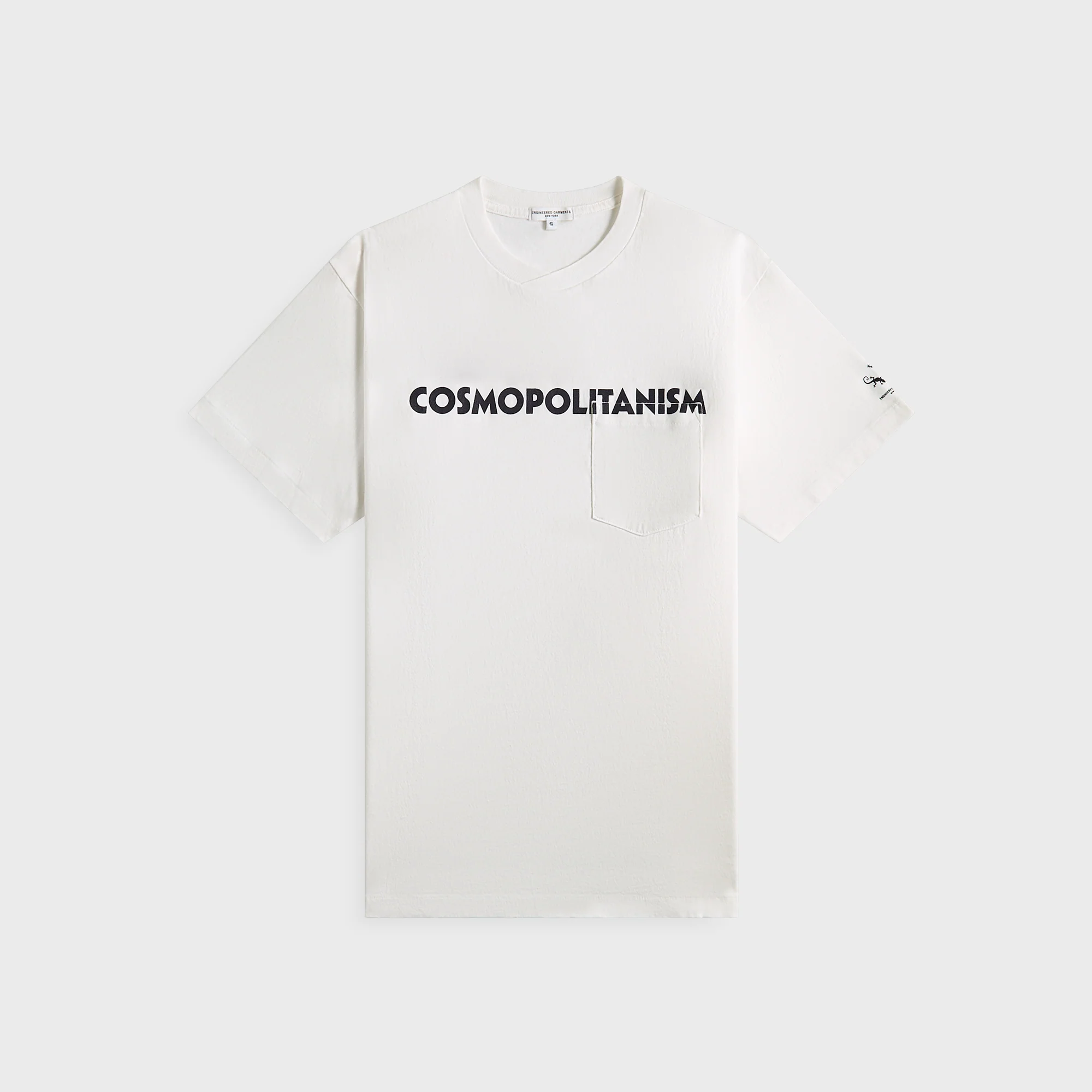 Printed Cross Crew Neck Tee