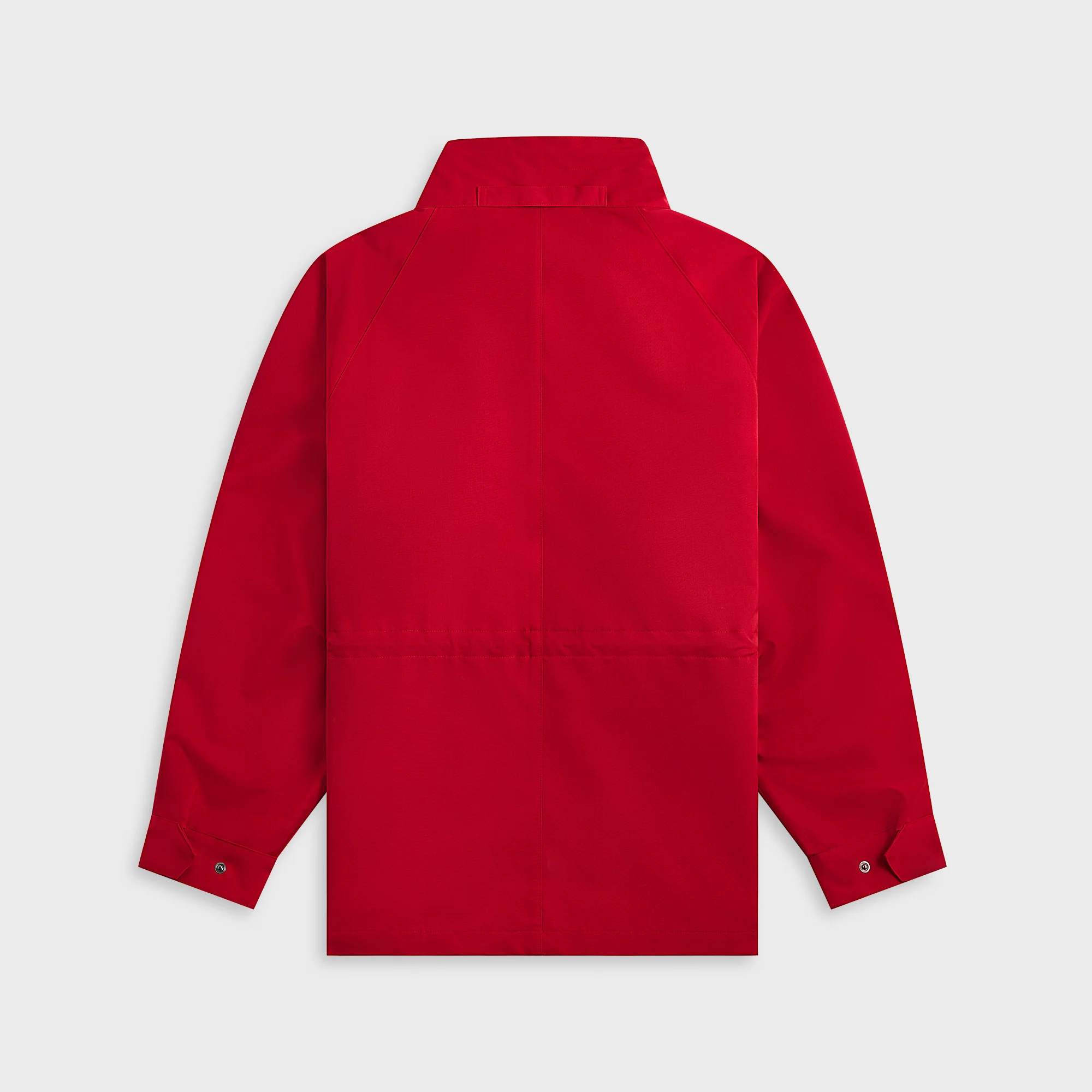 Wool Max Canvas High Neck Zip Blouson