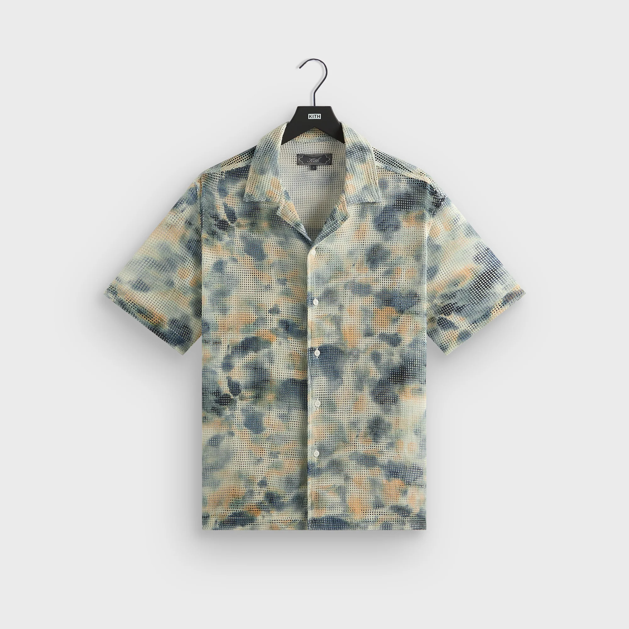 Kith Cotton Mesh Thompson Camp Collar Shirt