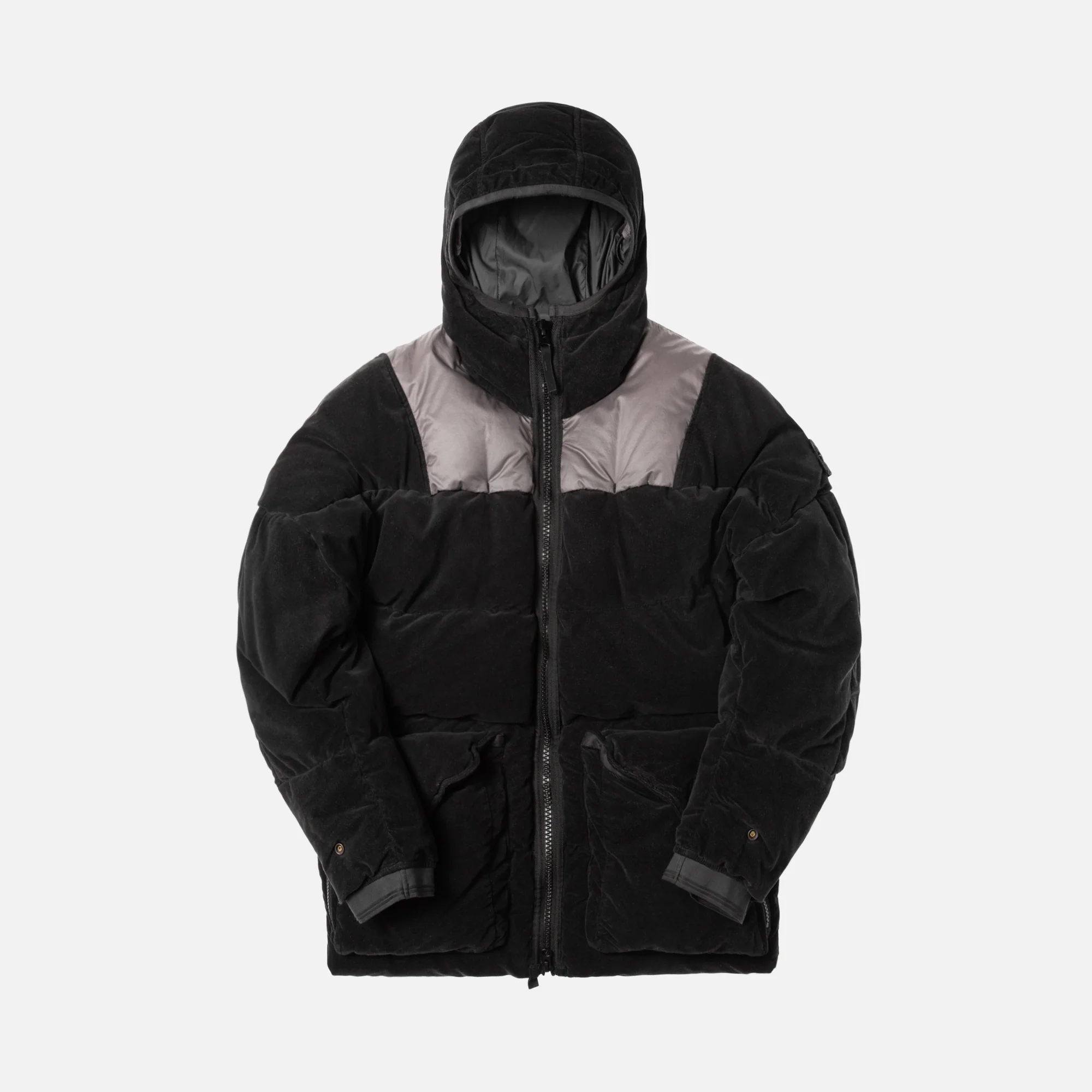 Cotton Velvet Down Jacket