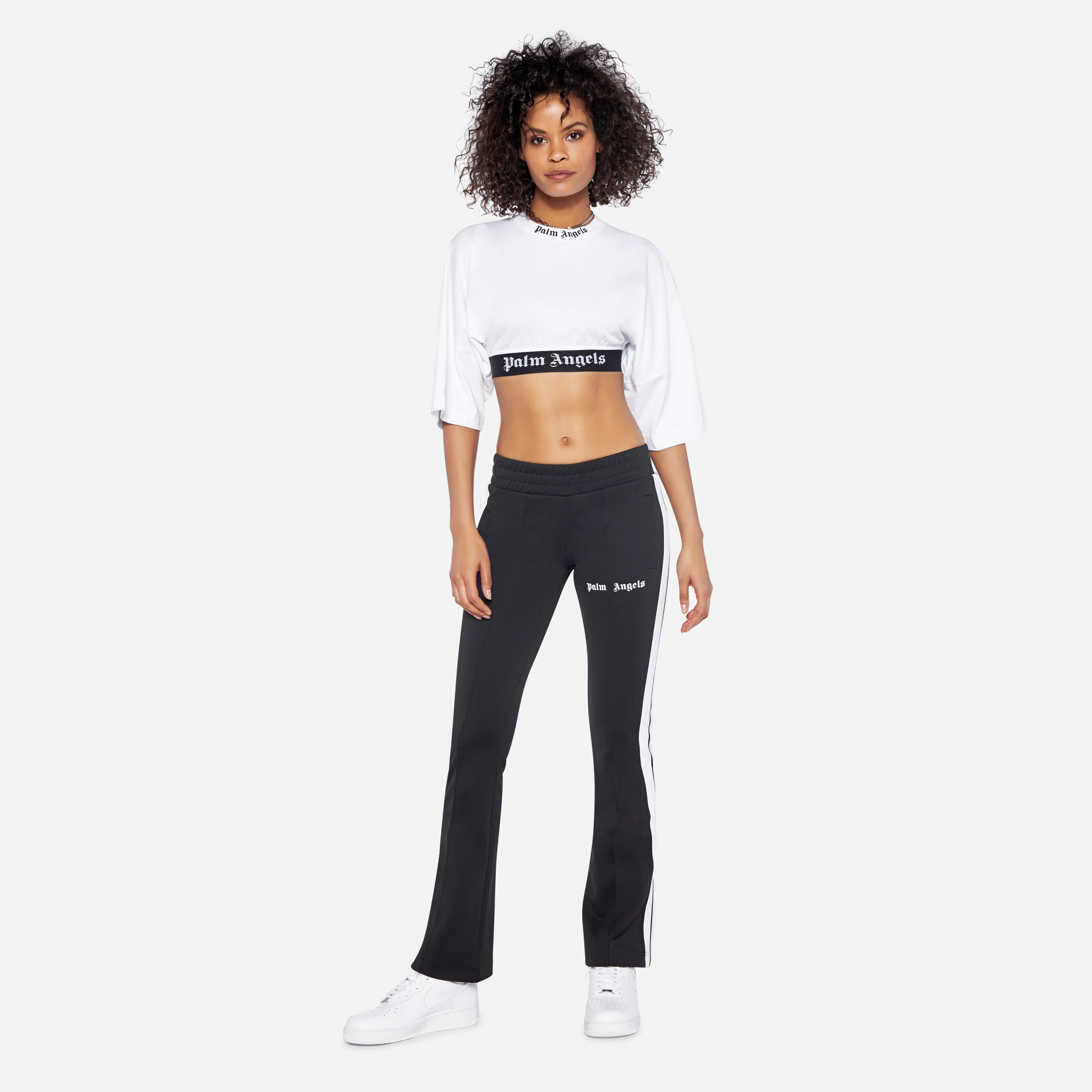 Cropped Logo Over Tee