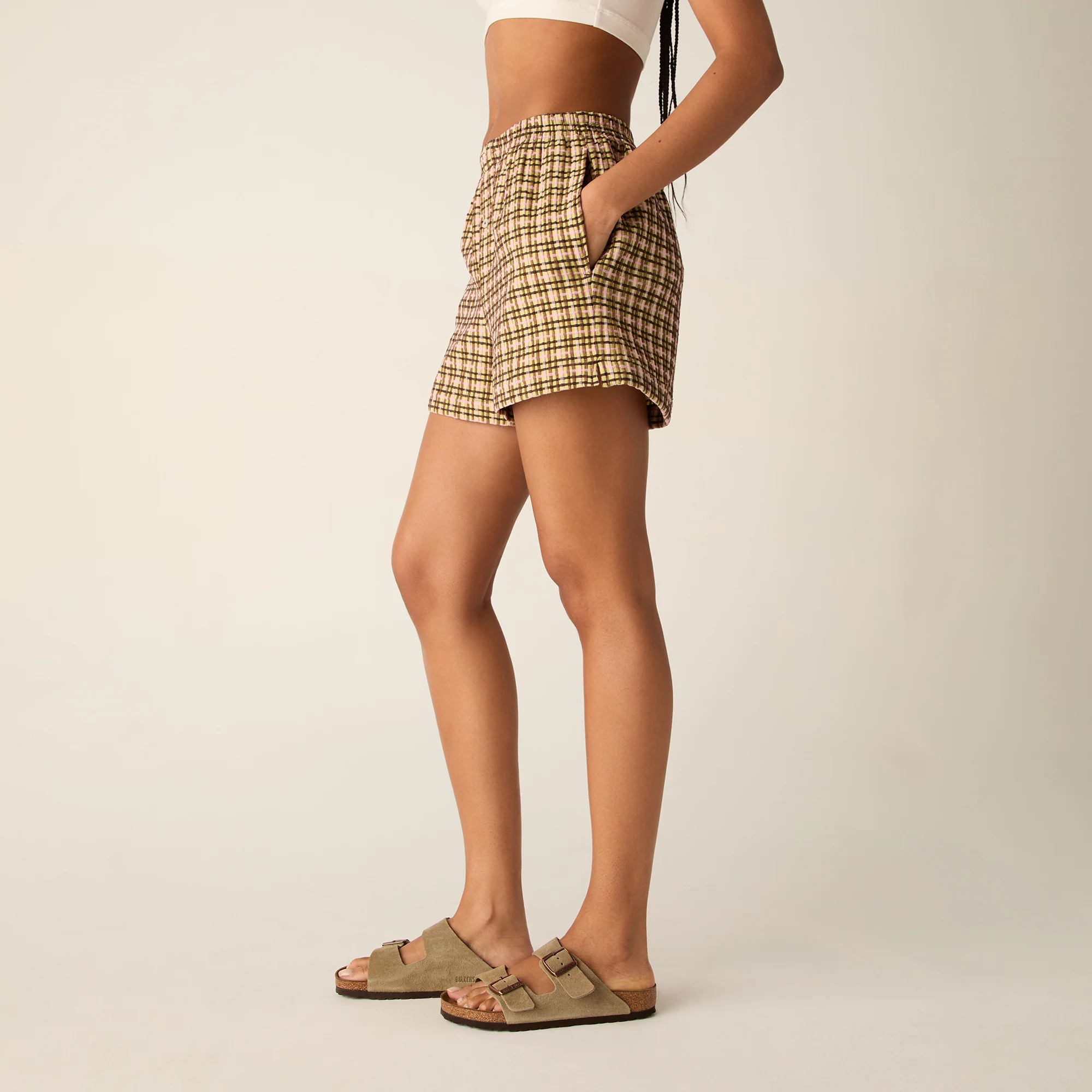 Kith Women Ida II Bubble Check Boxer Short