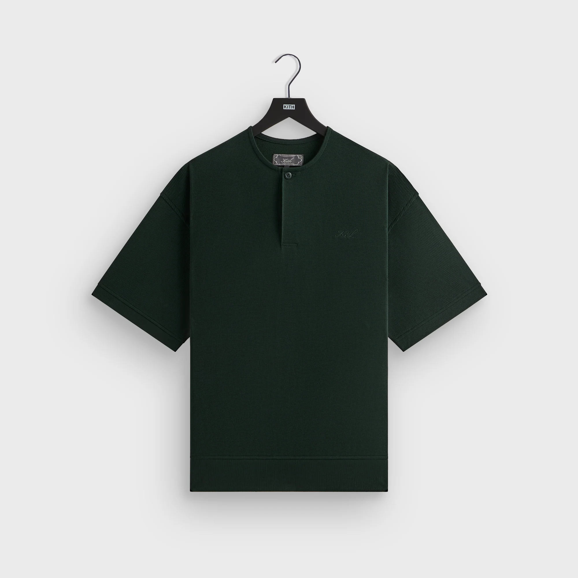 Kith Micro Waffle Short Sleeve Colby Pullover